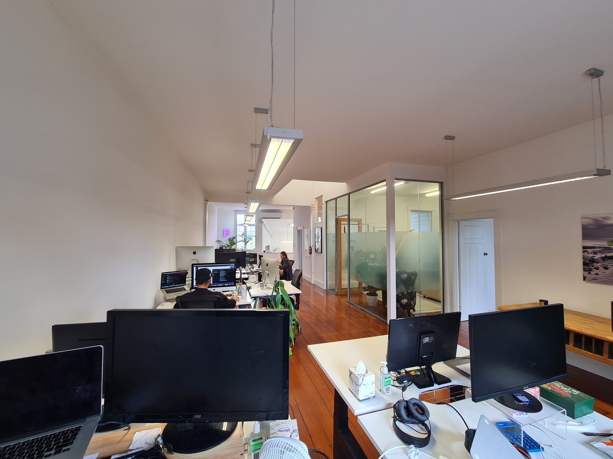 Zero360's Auckland office space.