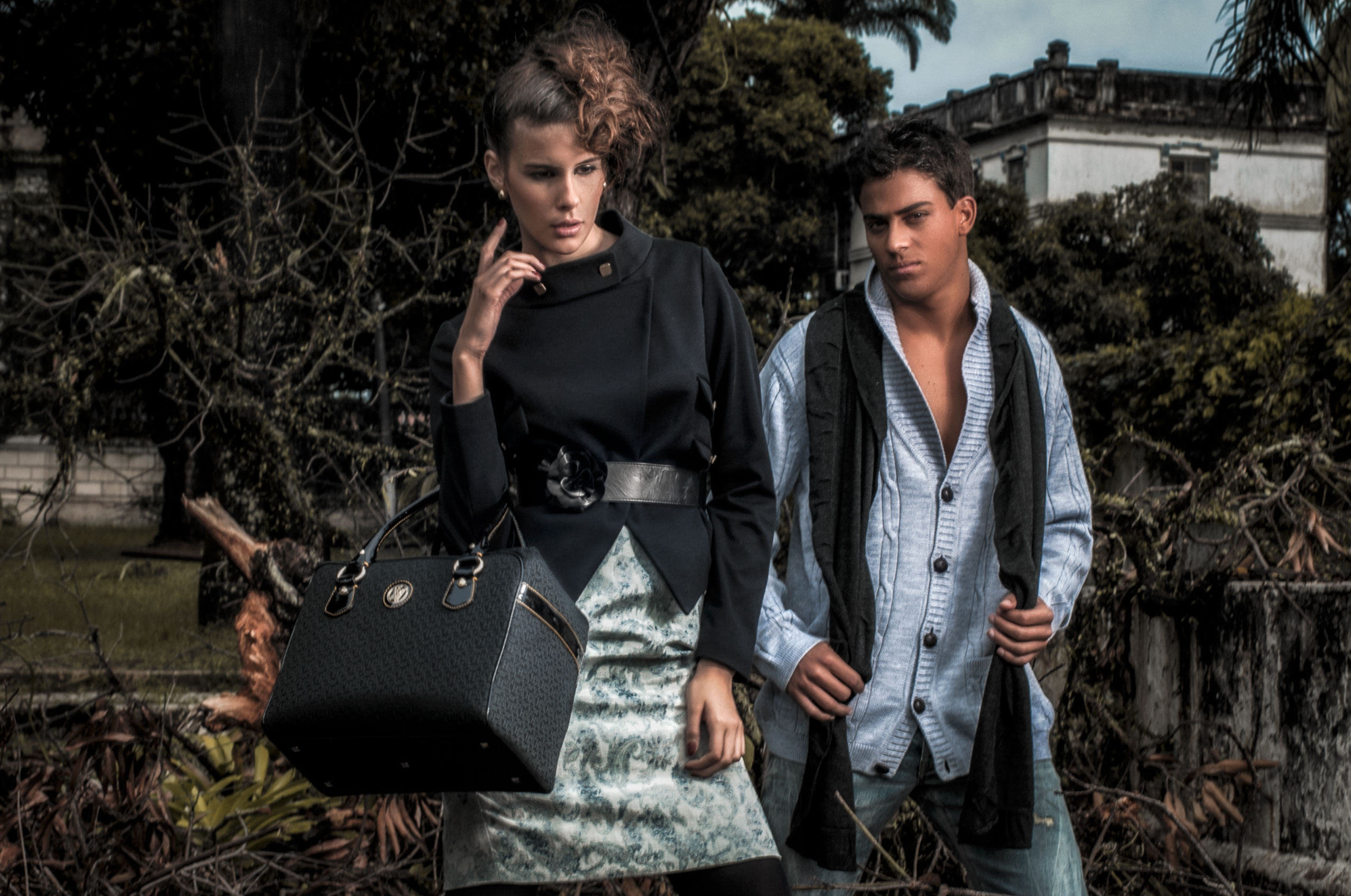 Zero360 fahion photography example with male and female models.